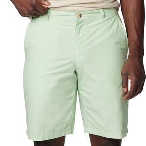 Columbia 30W Sage Leaf Green Washed Out Cotton Shorts - 8 inch inseam Never Worn
